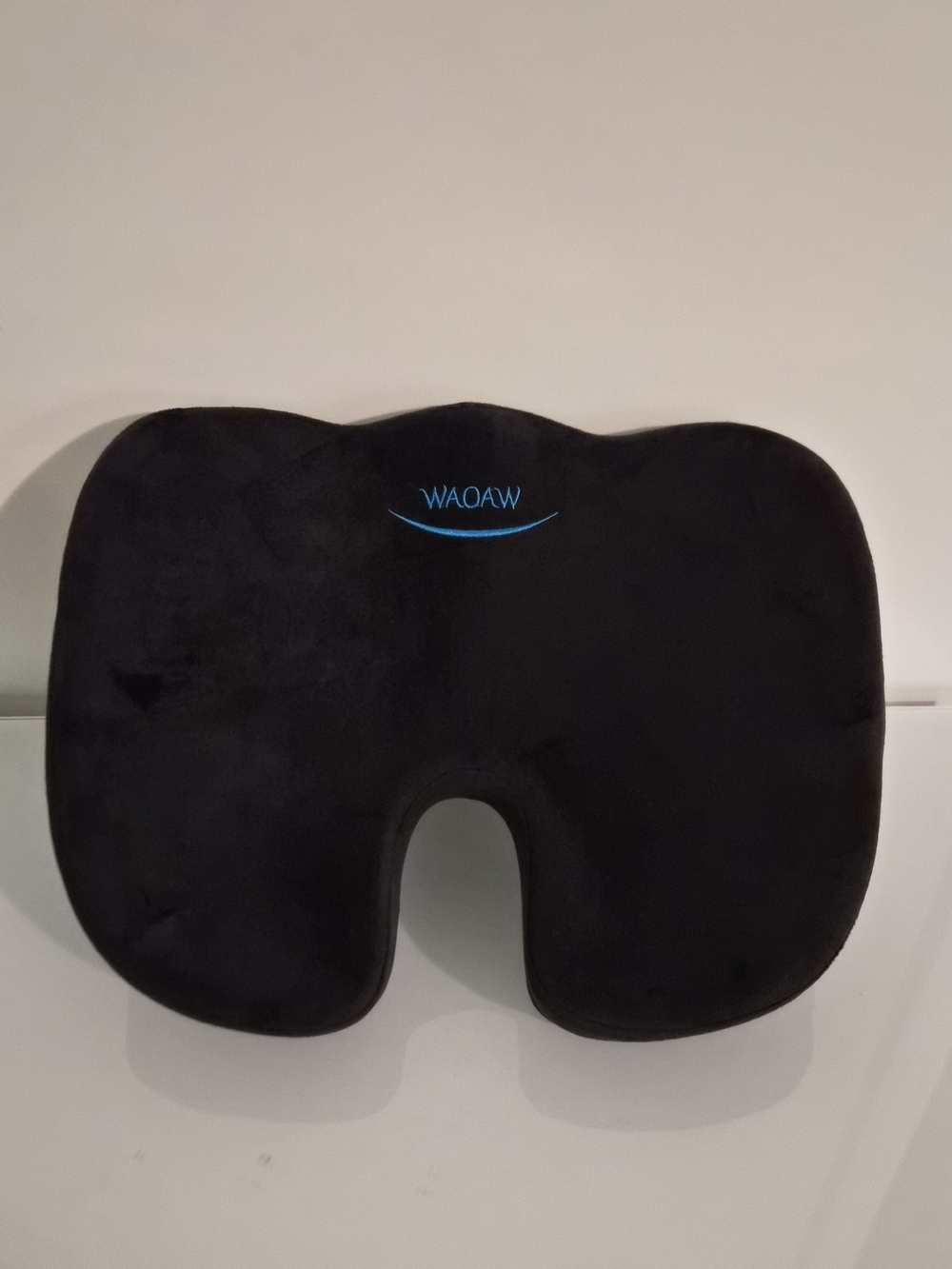 Waoaw Black Memory Foam Seat Cushion for VR & Gaming Comfort